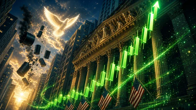 Stock Market Today: Dow Surges 300 Points as US-Iran Halt Hostilities