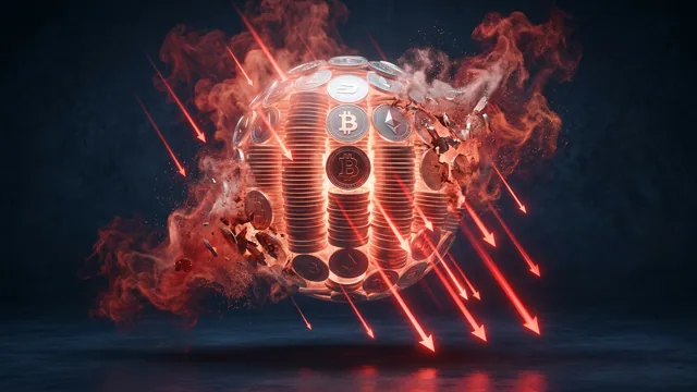 Bitcoin Below USD 60K: Crypto Market Cap Sheds Billions as ETF Outflows Extend