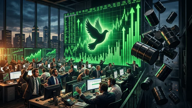 Dow Surges 900 Points: Trump Cancels Iran Strikes, Signals Peace Deal Near