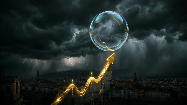 Shiller P/E Hits 42.66: Stock Market Valuation Nears Dot-Com Bubble Peak