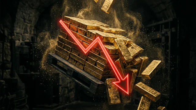 Gold Price Falls: Precious Metal Slides Below $4,300 for First Time This Year