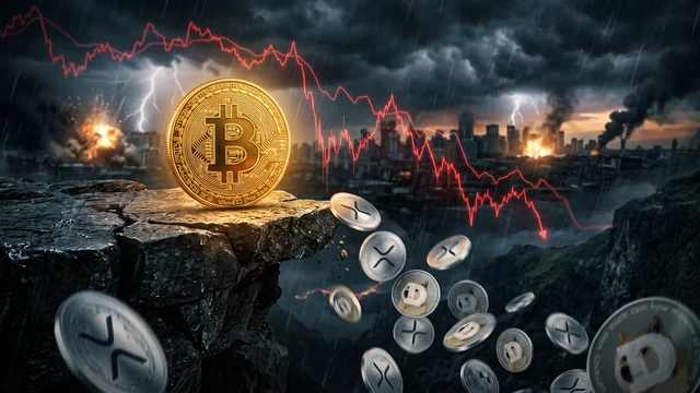 US Strikes Iran: Bitcoin Holds $62,000 But XRP And Dogecoin Tumble Amid Geopolitical Crisis
