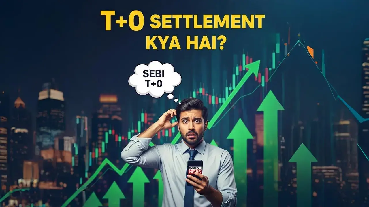 T+0 Settlement Kya Hai? 2 Minute Mein Janiye - Cover Image
