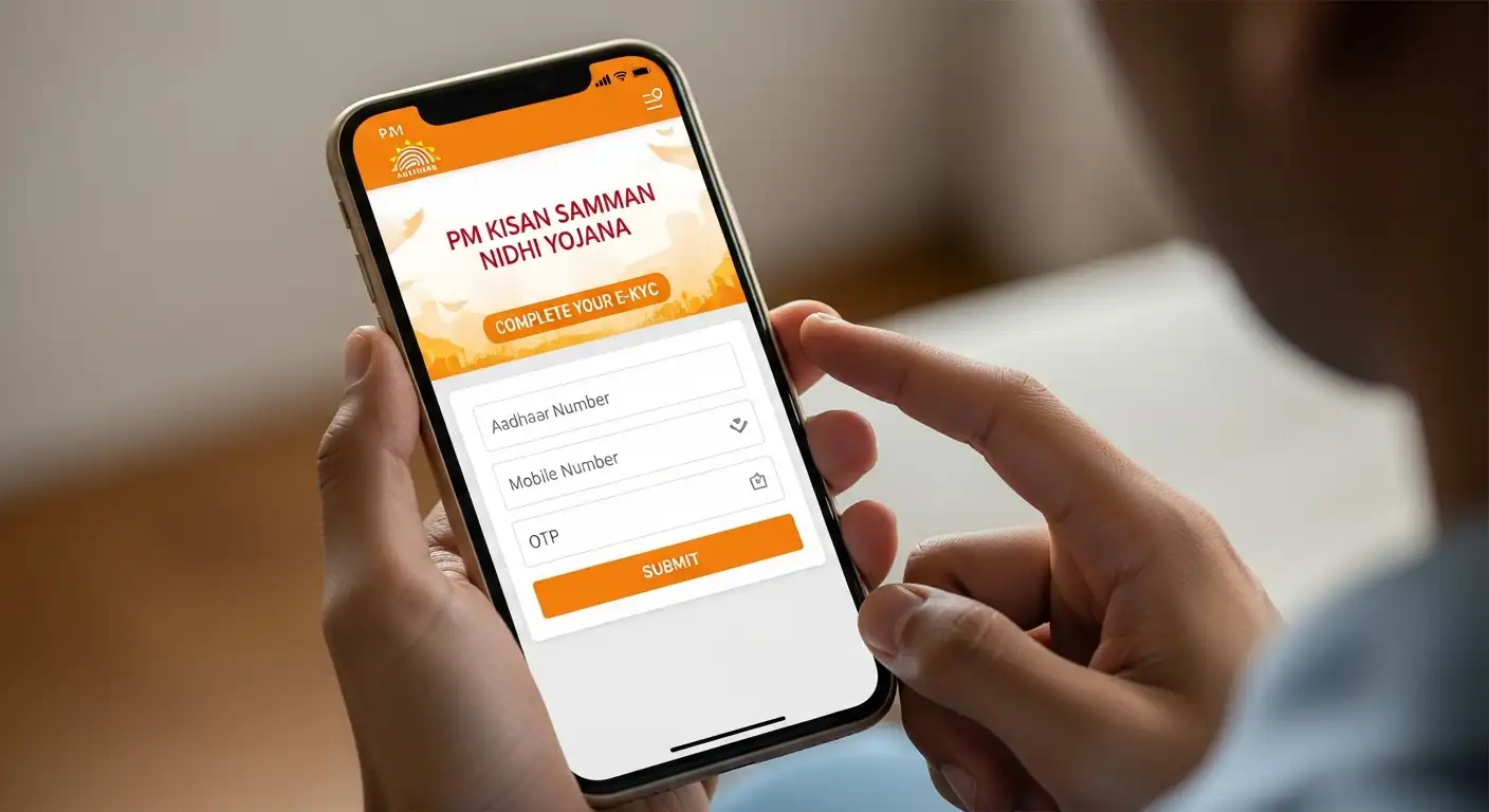 PM Kisan KYC kaise kare? - Cover Image