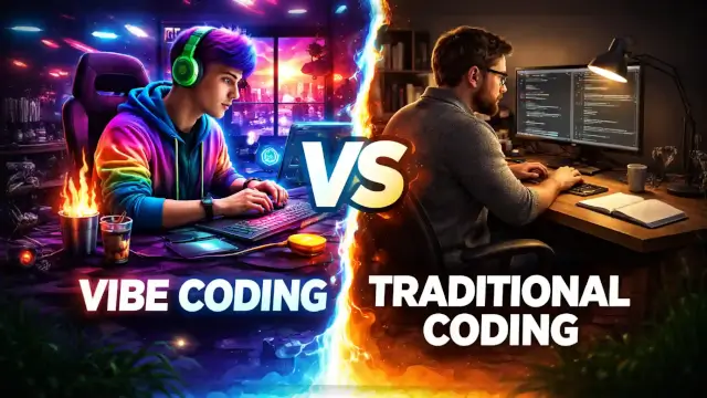 Vibe Coding vs Traditional Coding
