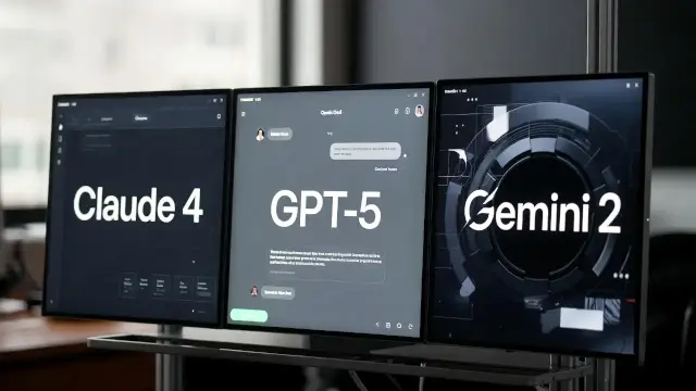 Claude 4 vs GPT-5 vs Gemini 2