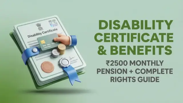 Disability Certificate & Benefits 2026